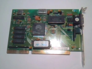 Tricom OAK OTI067 ISA Video Card 512K RAM MUSIC TR9C1710-66PCA 8514 Portrait - Picture 1 of 10