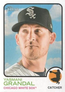 2022 Topps Heritage Baseball #47 Yasmani Grandal - Picture 1 of 2