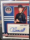 2023 Usa Stars And Stripes Caden Sorrell Auto Blue Foil Autograph Free Shipping