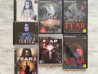 SONY 1 2 3 clock tower 1 2 3 & The Fear & F.E.A.R. 2 3 set from Japan - Image 1 of 4