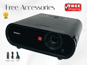 Sony VPL-BW5 - Projecteur 3LCD Home Cinéma 2 000 Lumens 16:10 (WXGA) HD HDMI VGA - Photo 1/10