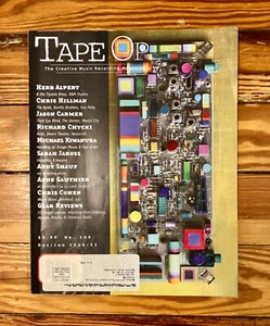 Tape Op Magazine Dec/Jan 2020/21 #140 - Herb Alpert, Chris Cohen, Sarah Jarosz - Bild 1 von 1