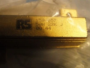 Lot of 5 pcs RS   159-657 50W 22K J Resistor - Picture 1 of 4