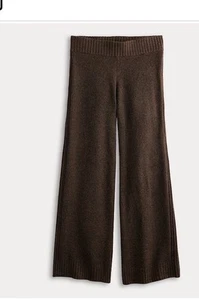Sonoma Goods For Life Sweater Pants Brown Knit Wide Leg Size XXL - Picture 1 of 2
