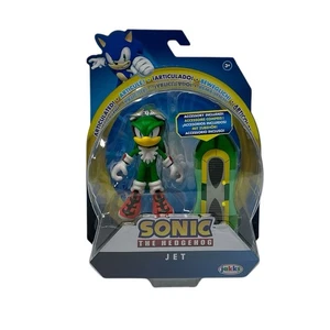 Figura Jakks Pacific Sonic the Hedgehog JET The Hawk con tablero Tipo-J 4" NUEVA 2025 - Imagen 1 de 4