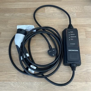 GENUINE HONDA CHARGING CABLE PLUG-IN ELECTRIC EV 3PIN CHARGER HOME + BAG - Picture 1 of 5