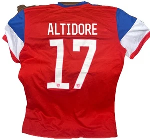 Camiseta Nike Dri-Fit de fútbol/fútbol de Estados Unidos #17 Jozy Altidore para hombre talla XL - Imagen 1 de 8
