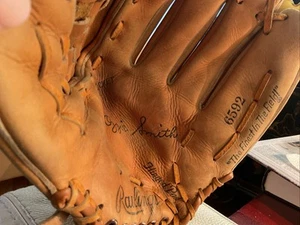 Guanto da baseball VINTAGE Rawlings Ozzie Smith 6592 RHT Made PHILIPPINES Basket-Web - Foto 1 di 7