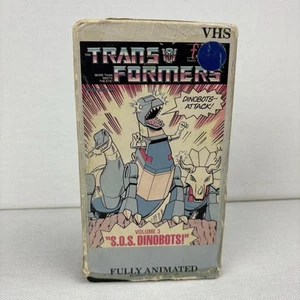 The Transformers Volume 3 “S. O. S. Dinobots!” VHS, 30 Minutes, 1984 - Picture 1 of 5