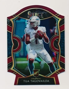 Panini Select Concourse 2020 granate Prizm troquelado Tua Tagovailoa #45 novato radiocontrol - Imagen 1 de 2