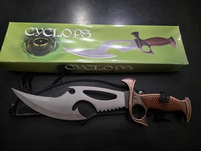Frost Cutlery Cyclops 14 1/2” Overall Fantasy Bowie Blade  - Image 1 of 4