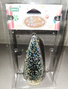 Lemax Christmas Sugar 'N Spice Candied Pine Tree Medium Bottlebrush Neu - Bild 1 von 2
