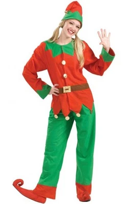 FORUM SIMPLY ELF ONE SIZE UNISEX CHRISTMAS HOLIDAY COSTUME 62595 - Image 1 of 3