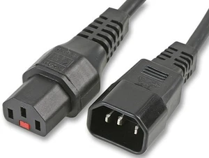 IEC LOCK - IEC C14 zu C13 Stromkabel - Bild 1 von 1