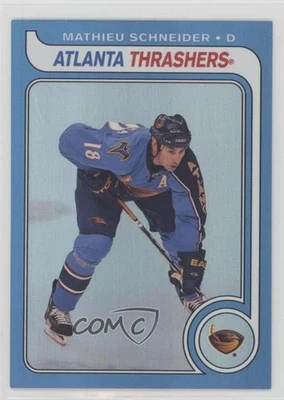 2008-09 O-Pee-Chee Rainbow Retro /100 Mathieu Schneider #603 - Image 1 of 2