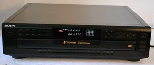 Sony CDP-CE305 Compact Disc CD Player 5 Disc Carousel Changer Tested Working - Picture 1 of 9