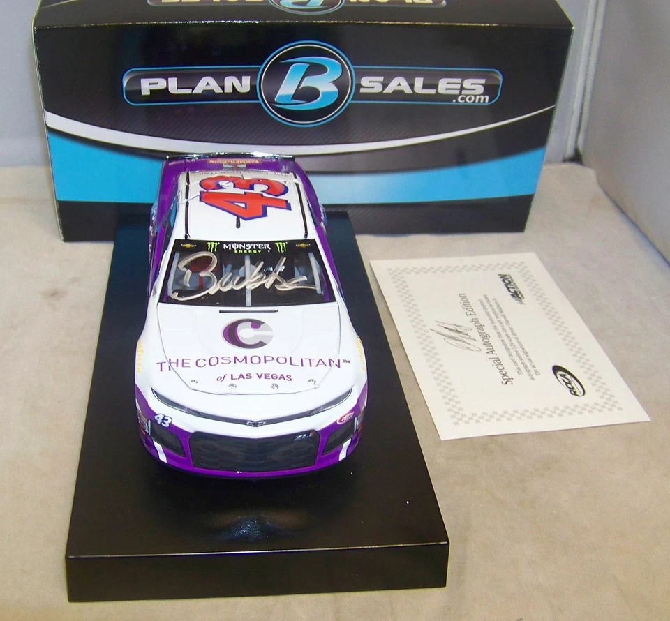 Bubba Wallace Autographed 2018 The Cosmopolitan of Las Vegas 1 24 1/72