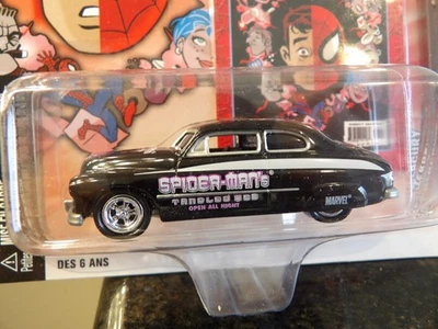 SPIDER-MAN 1949 MERCURY       2004 JOHNNY LIGHTNING MARVEL COMICS   1:64 - Image 1 of 4