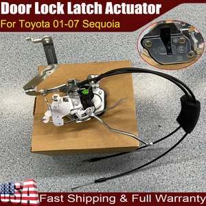 Front Left Door Lock Latch Assembly For Toyota Sequoia 2001-07 Tundra 2003-2006 - Picture 1 of 24