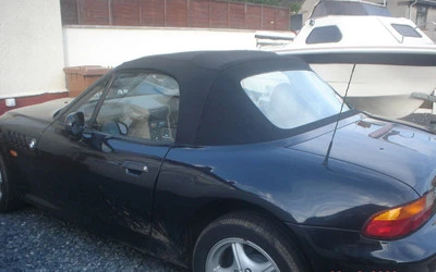 BMW Z3 Black Mohair Hood / Soft Top / Roof £1180 Fitted. MOBILE. We come to you - Image 1 of 3
