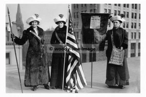 rp02796 - American Suffragettes - print 6x4 - Picture 1 of 1
