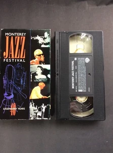 Monterey Jazz Festival VHS VG USED COND FREE SHIPPING - Imagen 1 de 2