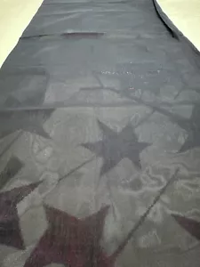 Vintage Japanese kiomono Sya fabric silk Navy Base 1.7 Yard Long v172 - Picture 1 of 9