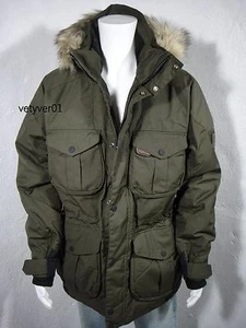 Neu Polo Ralph Lauren RLX Ranger/Militär Fellbesatz Kapuze Daunenparka grün Gr. XL - Bild 1 von 12