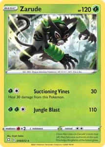 Zarude 016/072 Rare Shining Fates Pokemon TCG - Picture 1 of 1