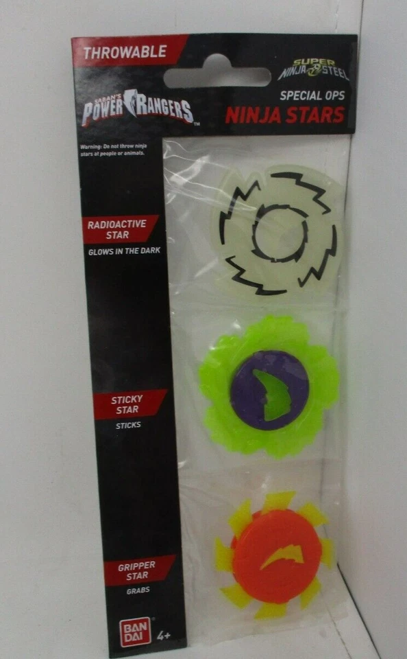 Power Rangers Super Ninja Steel Special Ops Ninja Stars, упаковка E  - Изображение 1 из 1