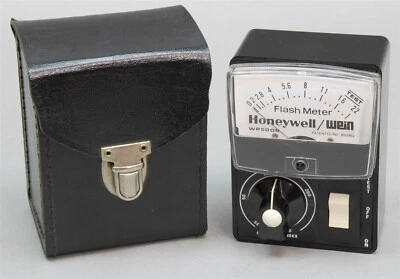 Medidor de flash HONEYWELL WEIN WP5000B con estuche - probado - funciona correctamente Foto 1 de 4