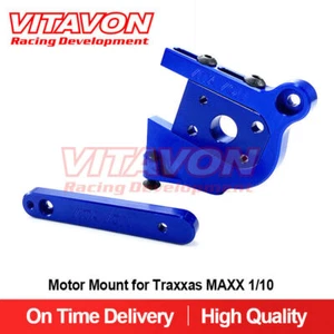 Vitavon Redesigned CNC Alu7075 Motor Mount For Traxxas MAXX 1/10 MAXX/Slash - Picture 1 of 14