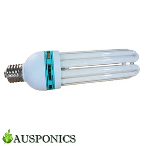 130W DUAL 2700K/6400K CFL GROW LIGHT Energy Saving Lamp For Indoor Hydroponics - Picture 1 of 3