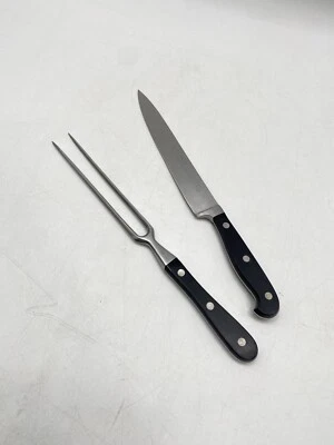 * SPITZENKLASSE WMF TRANCHIER SET BESTECK GABEL MESSER EDELSTAHL - Bild 1 von 4