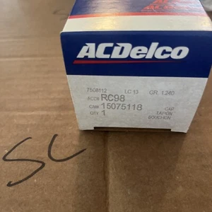 GENUINE GM 15075118 ACDELCO RC-98 RADIATOR ENGINE COOLANT TANK FLUID CAP OEM NOS - Picture 1 of 1