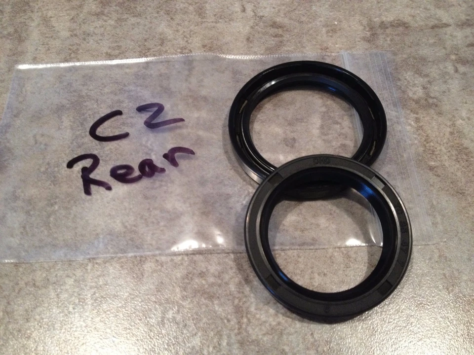 CZ Motocross Rear Wheel Bearing Seal Set Vintage Jawa 67-78 AHRMA Motorcycle  Foto 1 de 1