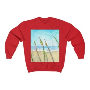 Unisex Heavy Blend™ Crewneck Sweatshirt "Ocean Call" - Picture 1 of 13