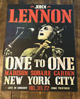 Affiche John Lennon One To One Live in Concert 1972 Come Together 8X10