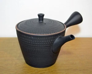 Tokoname Gyokko Kurodoro Tobikanna Kyusu Teekanne Made in Japan - Bild 1 von 5