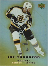 2005-06 McDonald's Upper Deck Boston Bruins Hockey Card #8 Joe Thornton