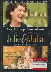 *JULIE & JULIA* FACTORY SEALED NEW 2DVD TARGET SPECIAL EDITION 2009 MERYL STREEP - Imagen 1 de 2