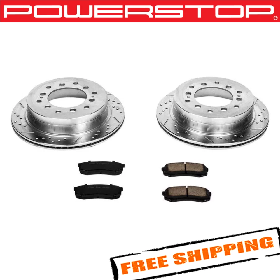 Kit de frenos deportivos Power Stop 1-Click Z23 Evolution para 03-09 Toyota 4Runner Foto 1 de 2