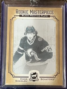 2021-22 The Cup Rookie Masterpiece Black Printing Plate 1/1 (RC) - Bild 1 von 2