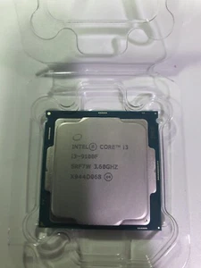 Procesador CPU Intel Core i3-9100F LGA1151 cuatro núcleos 3,6 GHz Coffee Lake i3 - Imagen 1 de 1
