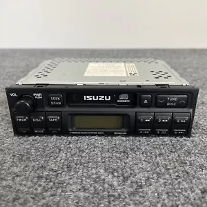 1998-2002 Isuzu Trooper AM FM Radio w/ Cassette Tape Receiver 8-97218-929-2 - Foto 1 di 4