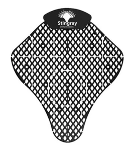 WizKid Stingray Long-Lasting Black Forest Scented Urinal Screen - 6/Case - Picture 1 of 7