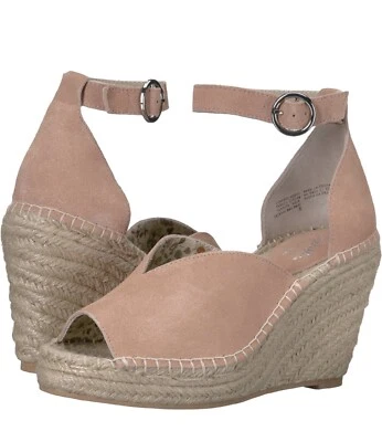 Alpargata Seychelles Cuña Rubor Rosa Gamuza Sandalia Mujer Talla 6 Foto 1 de 4