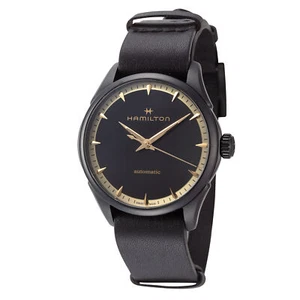 Hamilton Unisex Jazzmaster 36mm Leather Automatic Watch H32255730 - Picture 1 of 1
