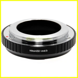 Adattatore per obiettivi Nikon S su fotocamere Micro 4/3. Anello adapter MFT - Imagen 1 de 2