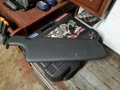 BMW 635CSI 1985 (E24) parasol izquierdo (negro), buen estado Foto 1 de 4